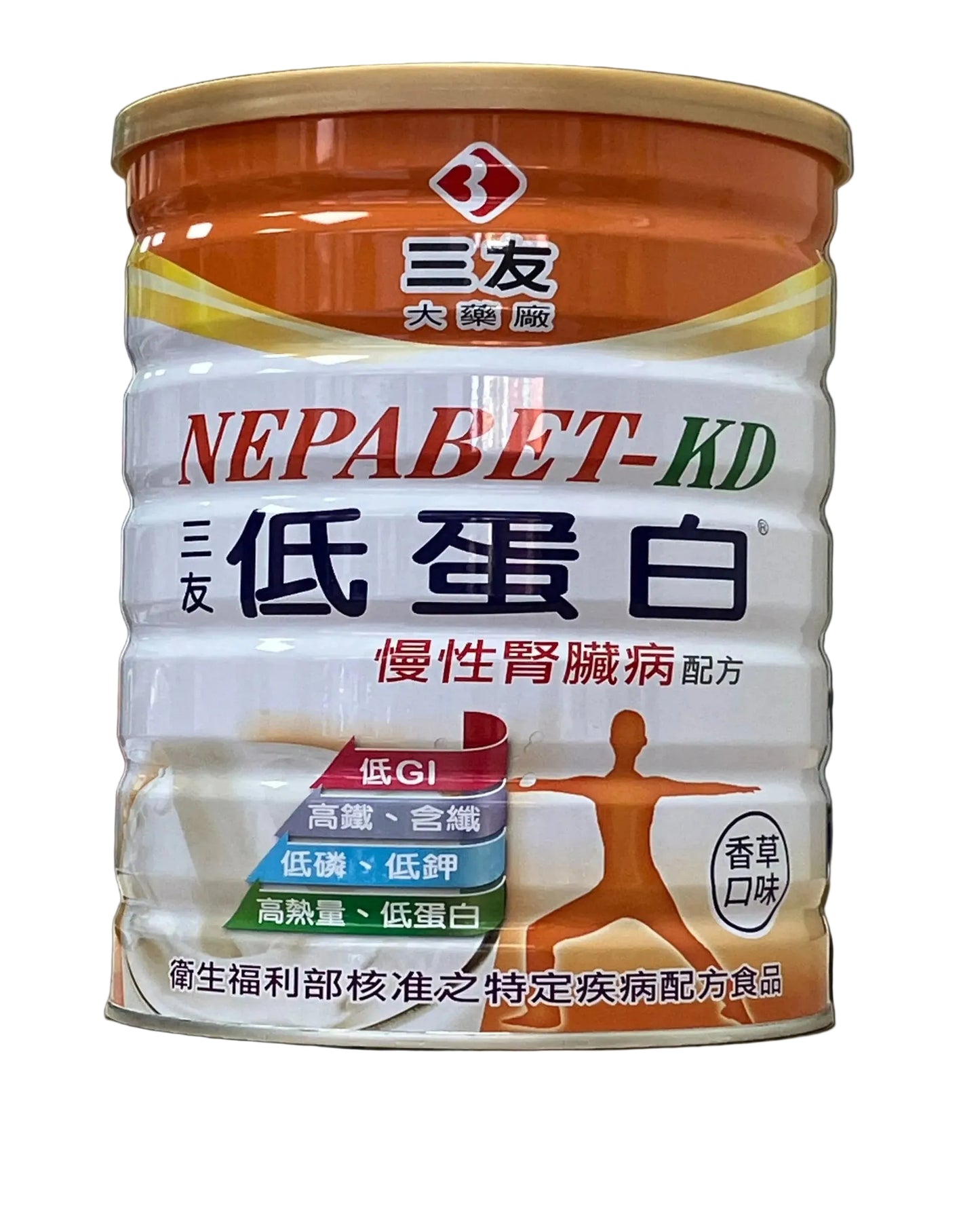 三友低蛋白慢性腎臟病配方 奶粉│850克