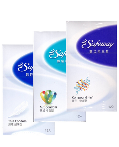 Digital sanitary condoms 12 pieces