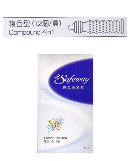 Digital sanitary condoms 12 pieces